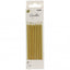 Set of 24 Gold Birthday Candles 10cm