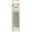 Set of 24 Silver Cake Candles 10cm
