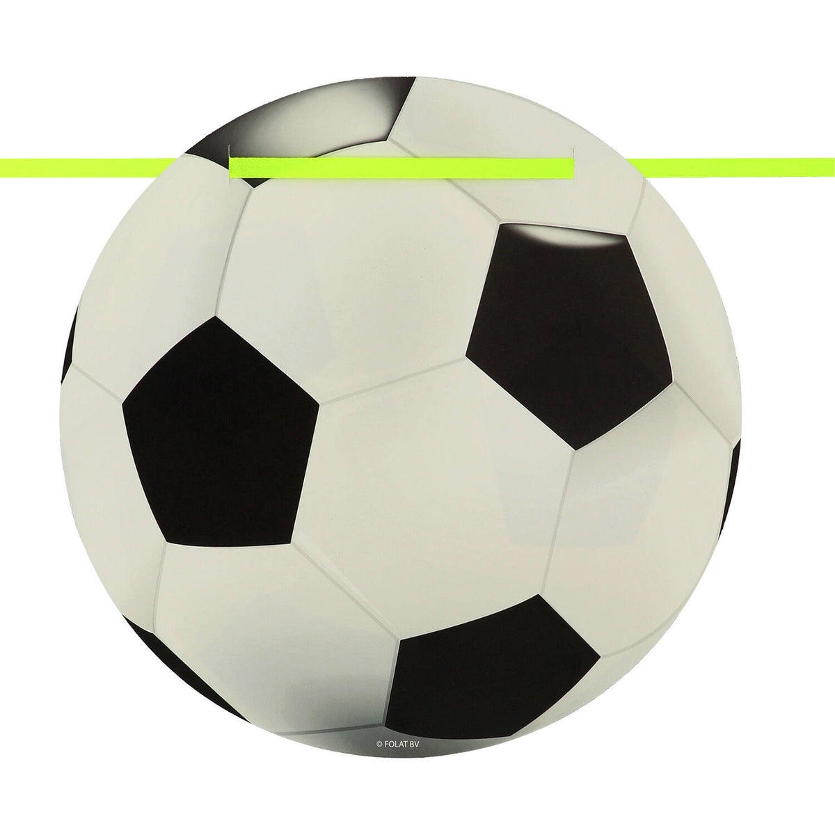 Soccer Ball Party Banner 100cm