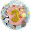 3D Customizable Animal Foil Balloon 56cm