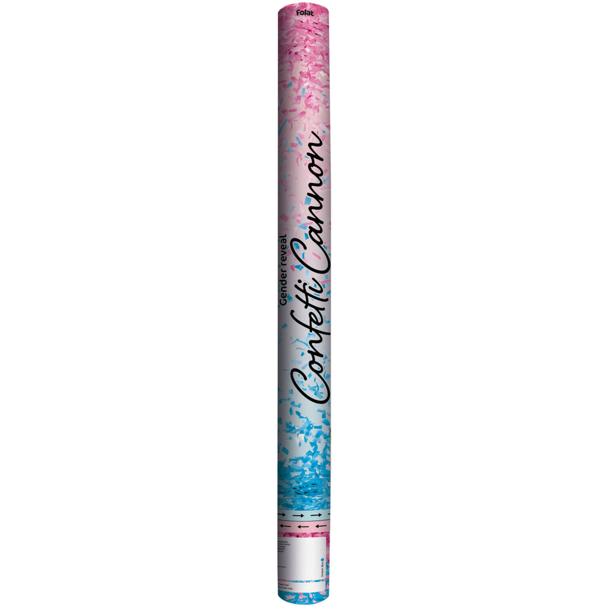 Tun Confetti Gender Reveal Baietel 57cm