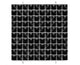 Panou Paiete 3D Negre 30x30cm