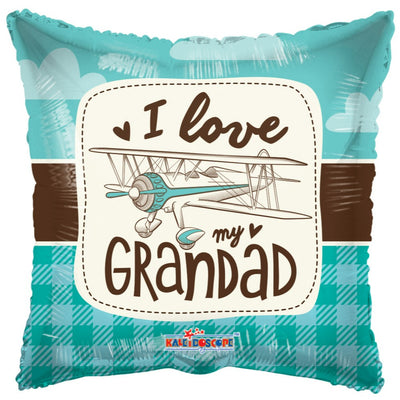 Balon Folie I Love my Grand dad 45cm