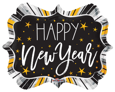 Balon Folie Figurina Happy New Year 45cm Conver