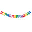 Banner Petrecere Happy Birthday Multicolor