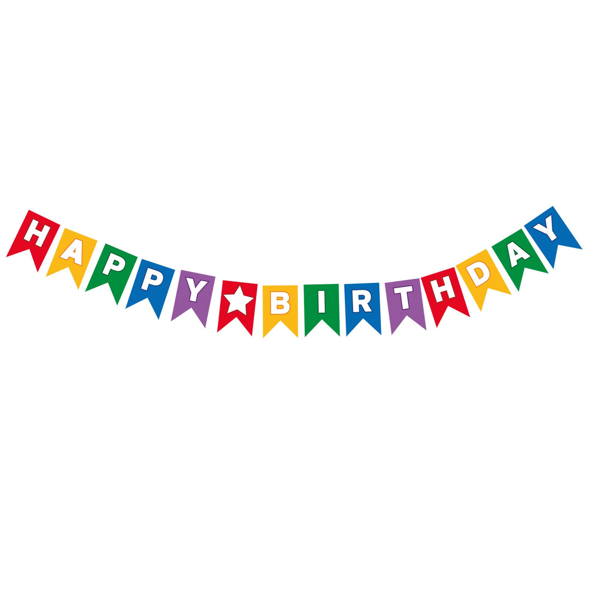 Banner Petrecere Happy Birthday Multicolor