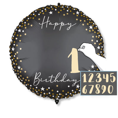 Balon Folie 46cm Milestone Personalizabil