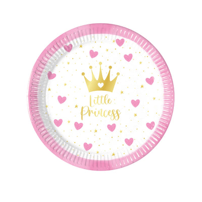 Set 8 Farfurii Petrecere 20cm My Little Princess