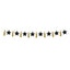 Banner Hartie Gold Tassels and Stars