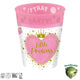 Set 4 Pahare Petrecere Reutilizabile 250ml My Little Princess