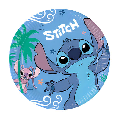 Set of 8 Stitch Party Plates 20cm