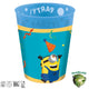 Set 4 Pahare Petrecere Reutilizabile 250ml Minioni Rise of Gru