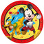 Set 8 Farfurii Petrecere 23cm Mickey Jump Into Fun