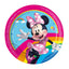 Set 8 Farfurii Petrecere 20cm Minnie Rainbow Makes Me Smile