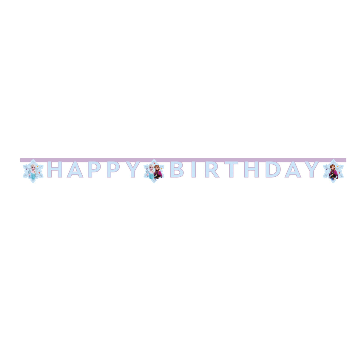 Banner Petrecere Happy Birthday Litere Frozen Idyllic Wonder