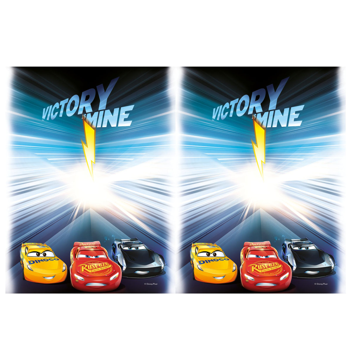 Fata de masa petrecere 120x180cm Cars Victory is Mine 97291