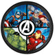 Set 8 Farfurii Petrecere 23cm Avengers Evergreen