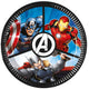 Set 8 Farfurii Petrecere 20cm Avengers Evergreen