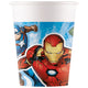 Set 8 Pahare Petrecere Carton 200ml Avengers Evergreen