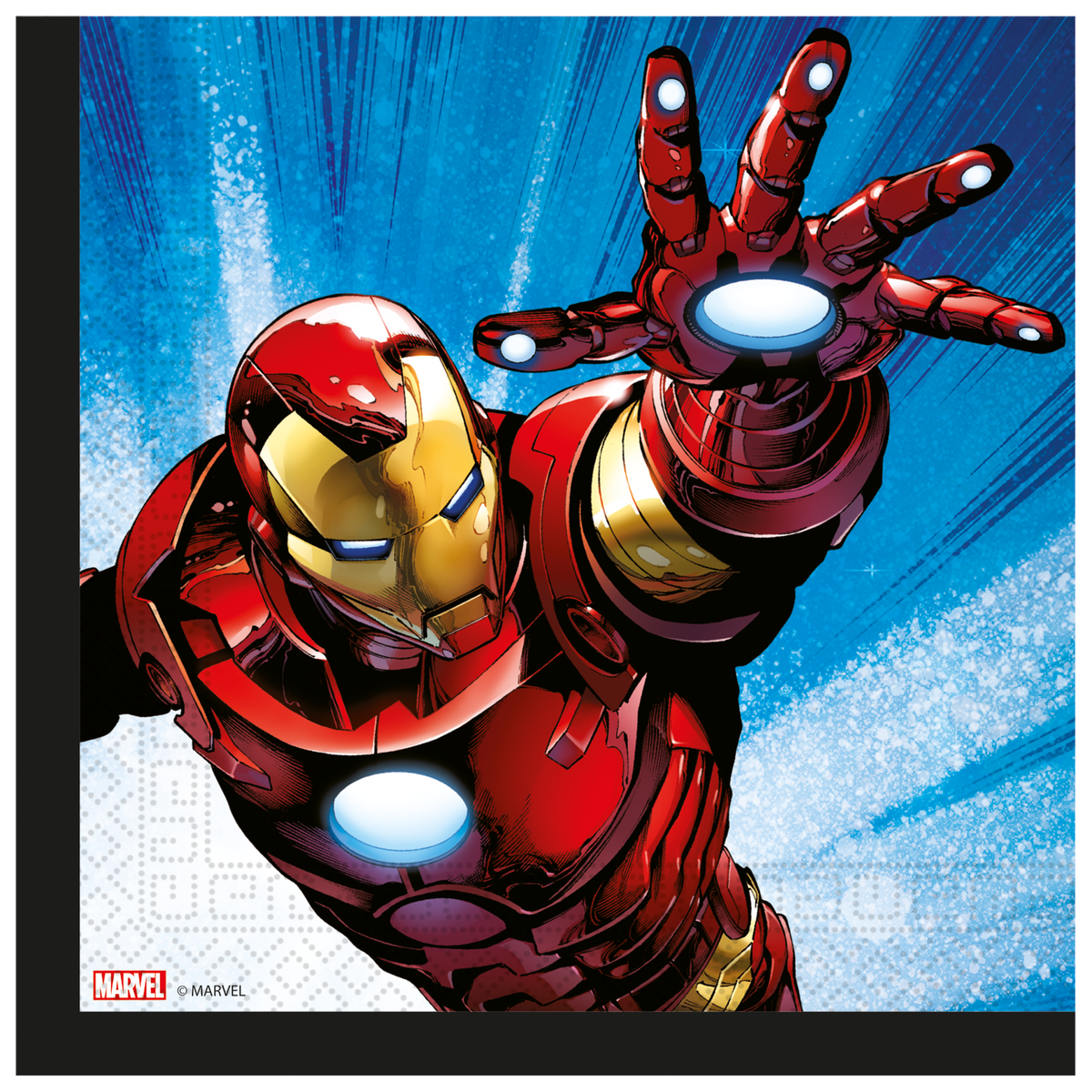 Set 20 Servetele Hartie 33x33cm Avengers Evergreen