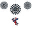 Set 3 Accesorii decorative Spiderman World of Web