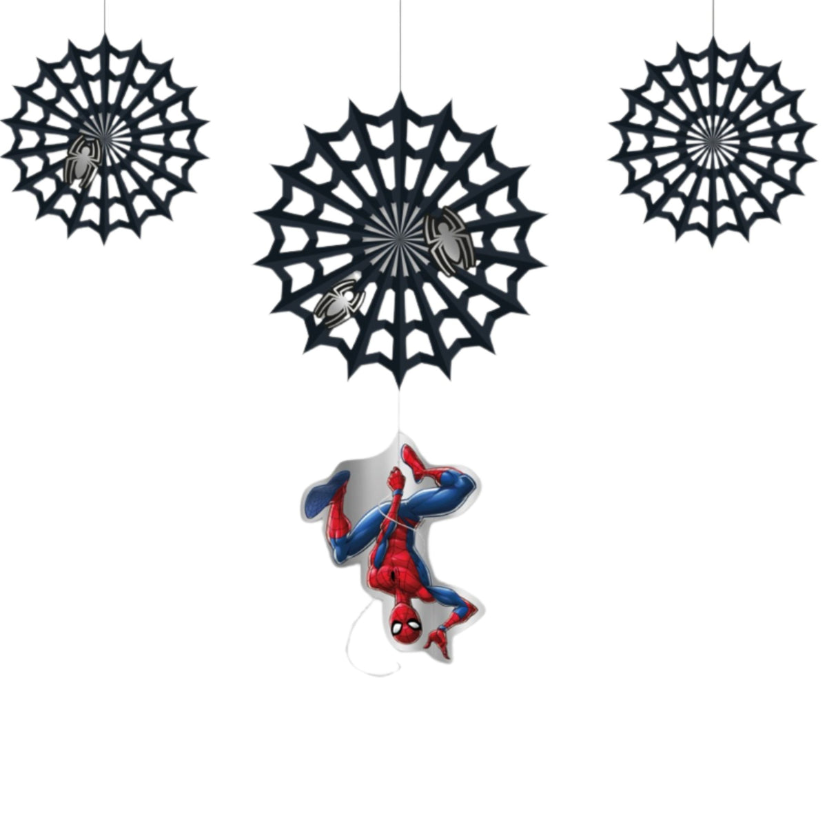 Set 3 Accesorii decorative Spiderman World of Web