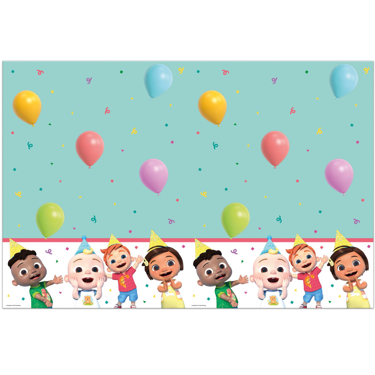 Fata de masa petrecere 120x180cm Cocomelon