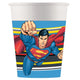 Set 8 Pahare Petrecere Carton 200ml Superman