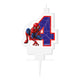 Lumanare Cifra 4 Spiderman World of Web