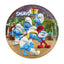 Set 8 Farfurii Petrecere 20cm Strumfi 98112