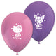 Set 8 Baloane Latex 28cm Hello Kitty and Kuromi