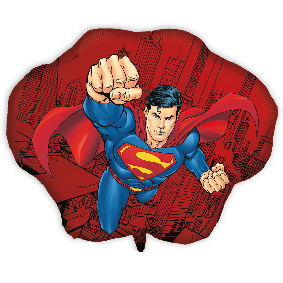 Balon Folie Figurina Super Shape Superman 71x57cm