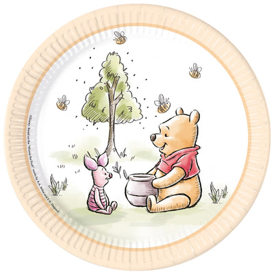 Set 8 Farfurii Petrecere 23cm Winnie Loves Nature