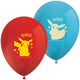 Set of 8 Latex Balloons 28cm Pokemon