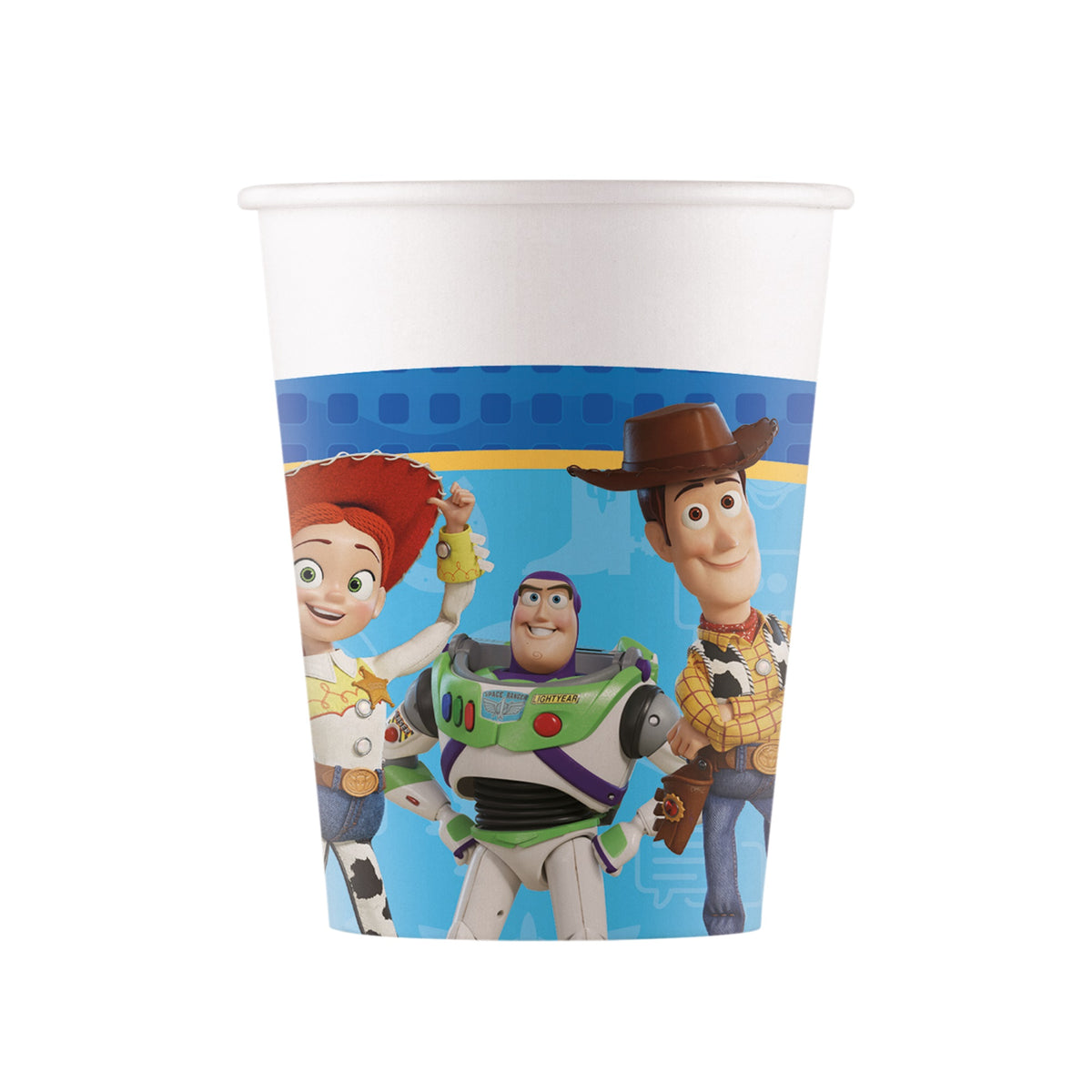 Set 8 Pahare Petrecere Carton 200ml Toy Story 5 On a Mission