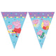 Banner Petrecere Stegulete Peppa Pig Made with Love