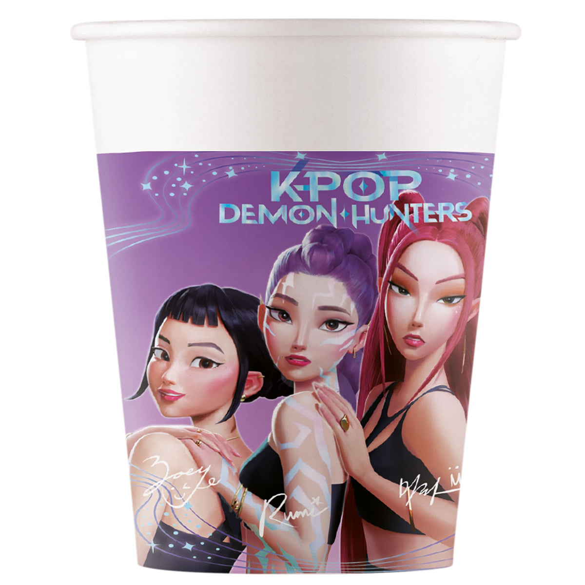 Set 8 Pahare Petrecere 200ml K-POP Demon Hunters 98640