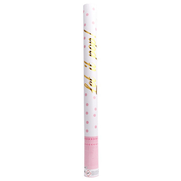 Tun Confetti Hartie Roz 60cm