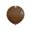 Latex Balloons 5" Brown Standard Pkg/50
