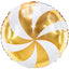 Balon Folie Acadea Aurie 2 35cm PDC1069
