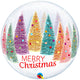 Deco Bubble Merry Christmas 22 inch - 55cm 14839 Qualatex