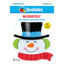Foil Balloon Figurine Snowman Head 91cm 19040 QUALATEX