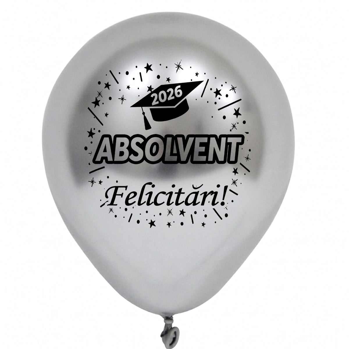 Set 30 Baloane Latex 30cm Print Absolvent 2026