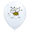 Set of 12 Latex Balloons 30cm Bumblebee Print Model 2 BLS202411