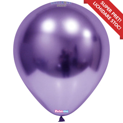 Balon Latex Jumbo 45cm Chrome Mov -10K