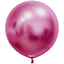 Balon Latex Jumbo 60cm Chrome Fucsia -09K