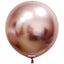 Jumbo Latex Balloon 60cm Chrome Rose Gold -26K