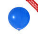 Baloane latex 13cm Standard Albastru -04