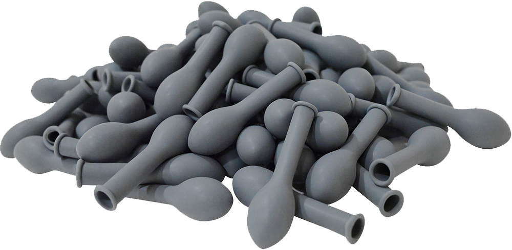Baloane latex 13cm Standard Gri -32