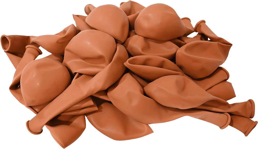 Jumbo Latex Balloon 45cm Standard Caramel -37